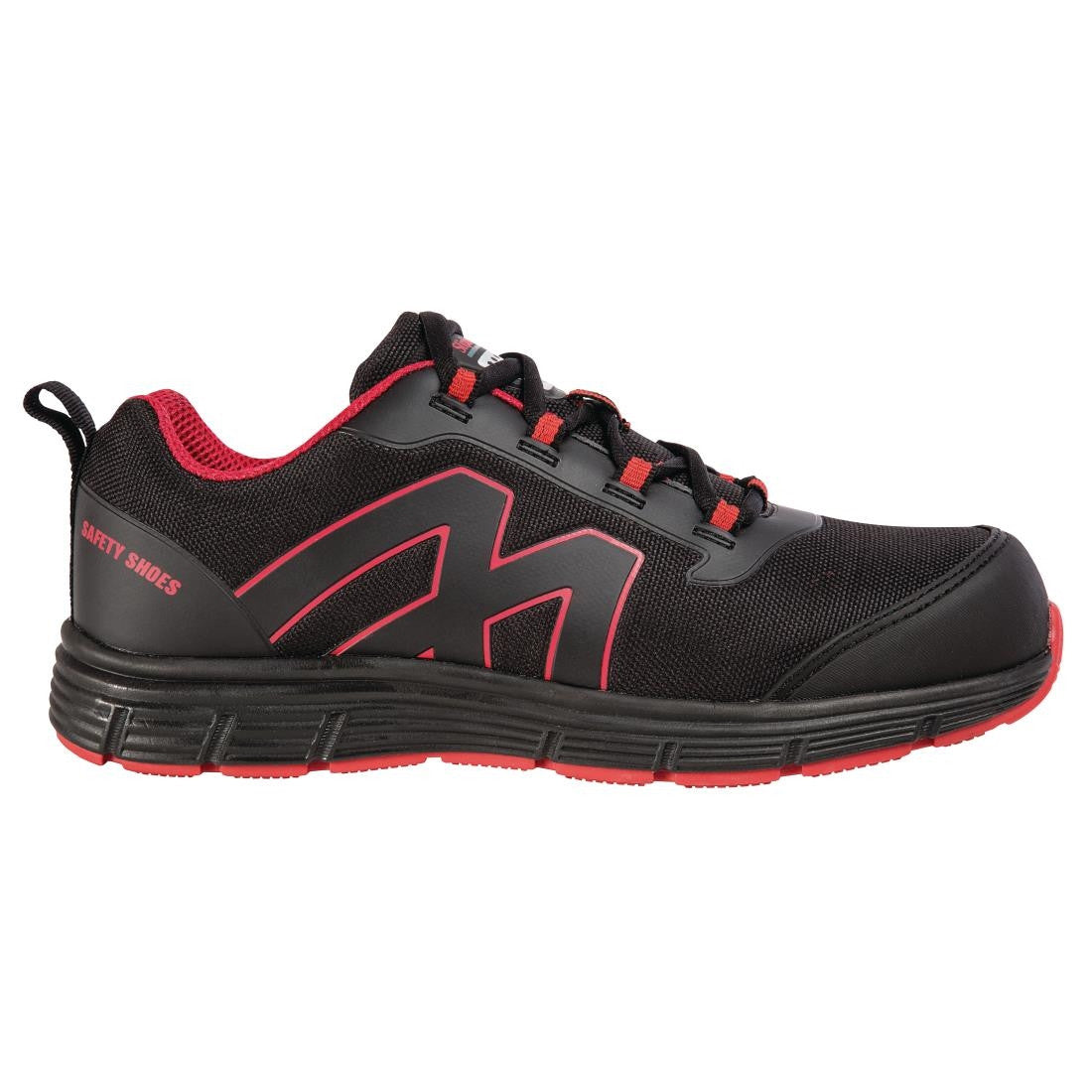 Slipbuster Mesh Safety Trainers Black 42 BB421-42