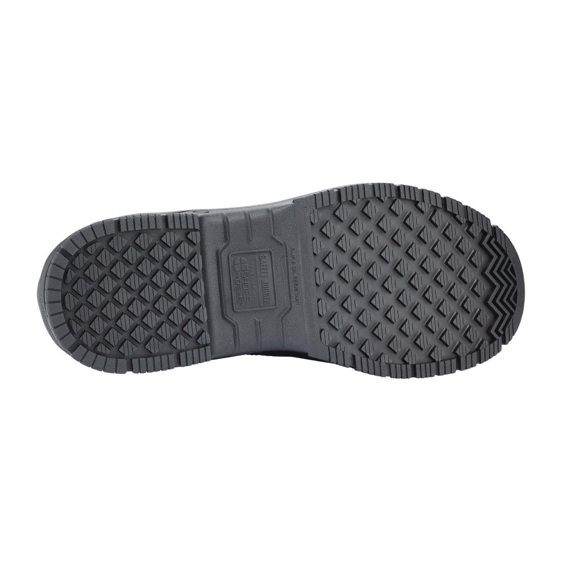 Shoes for Crews X111081 Safety Shoe Black Size 43 BB596-43