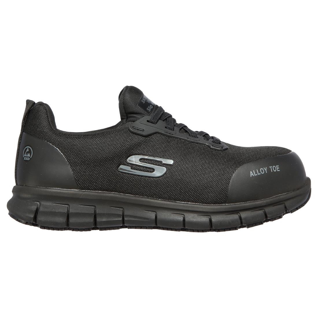 Skechers Womens Safety Shoe with Steel Toe Cap - Size 40 (UK 7) BB670-40