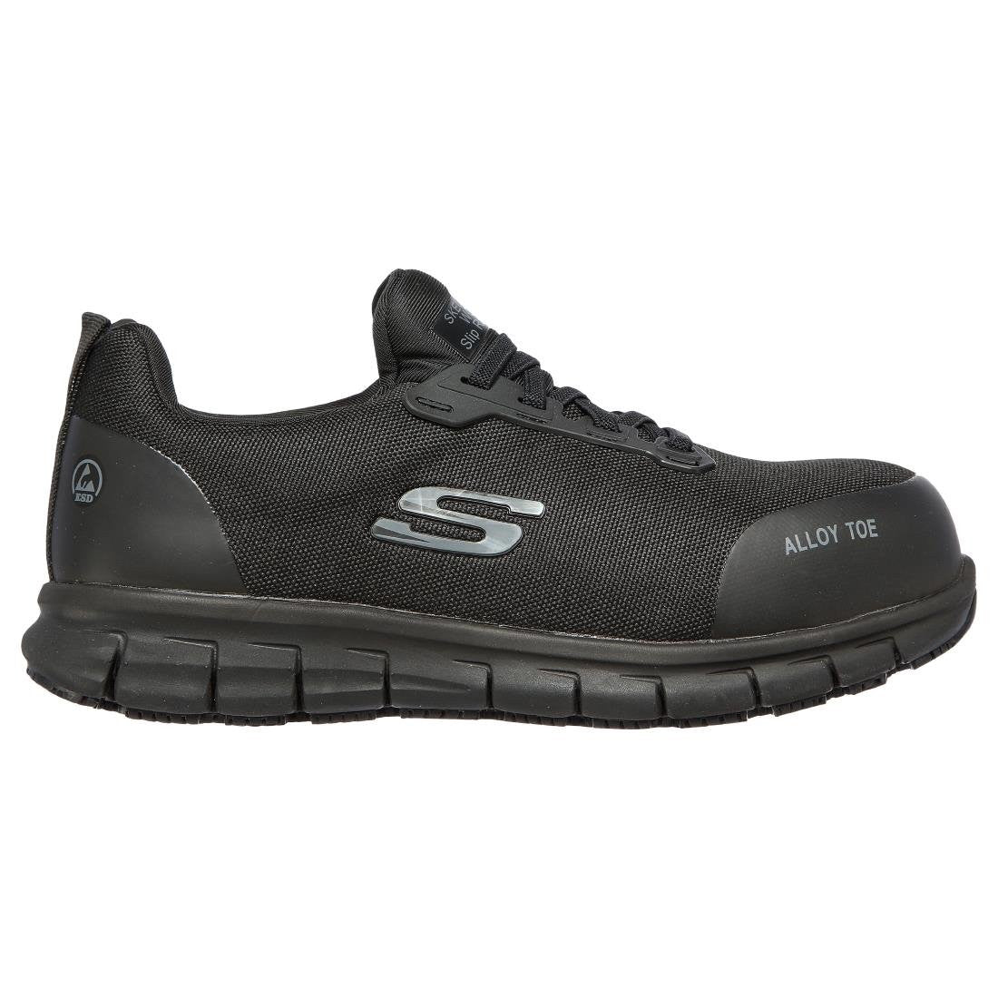 Skechers Womens Safety Shoe with Steel Toe Cap - Size 39 (UK 6) BB670-39
