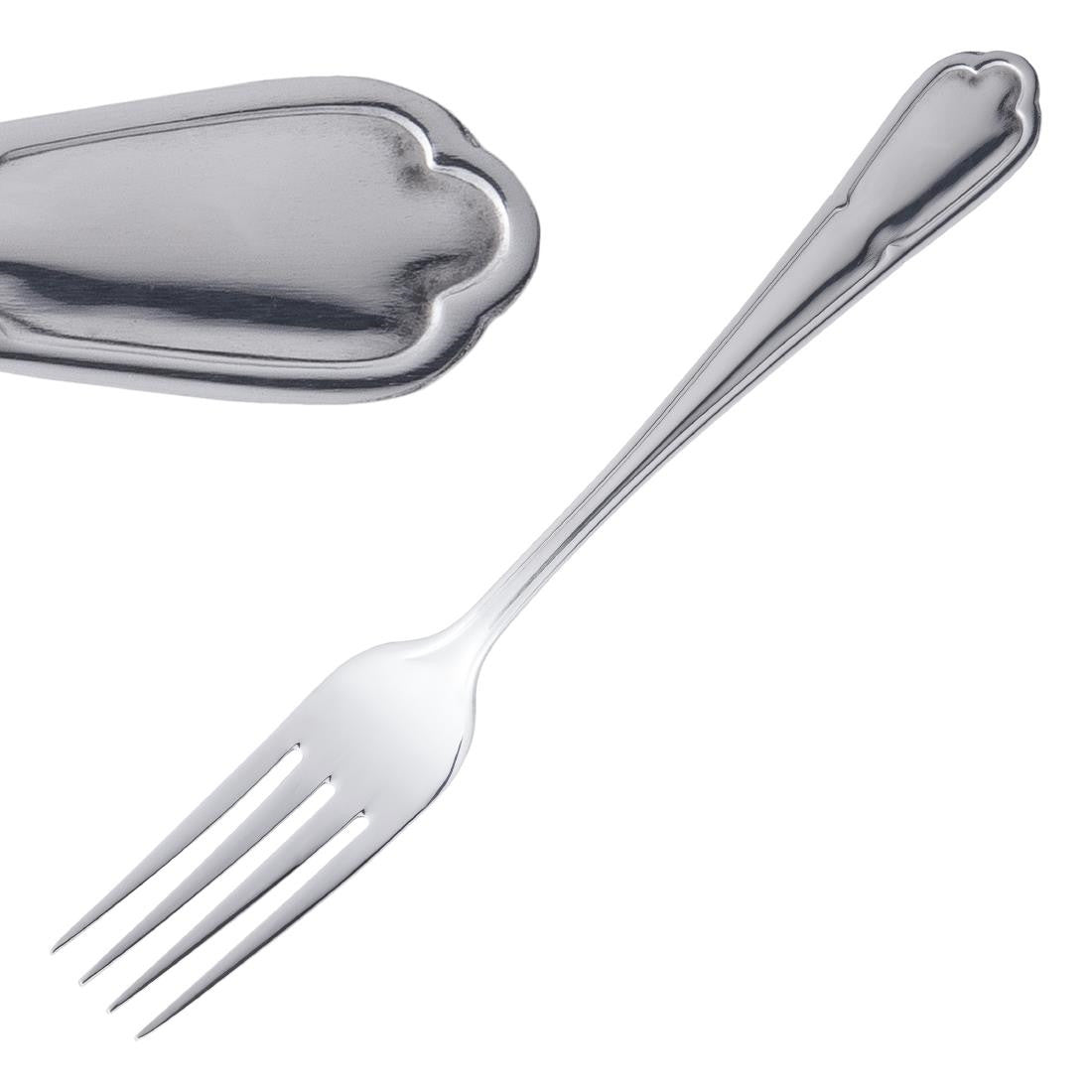 Front view of Olympia Dubarry Table Fork.