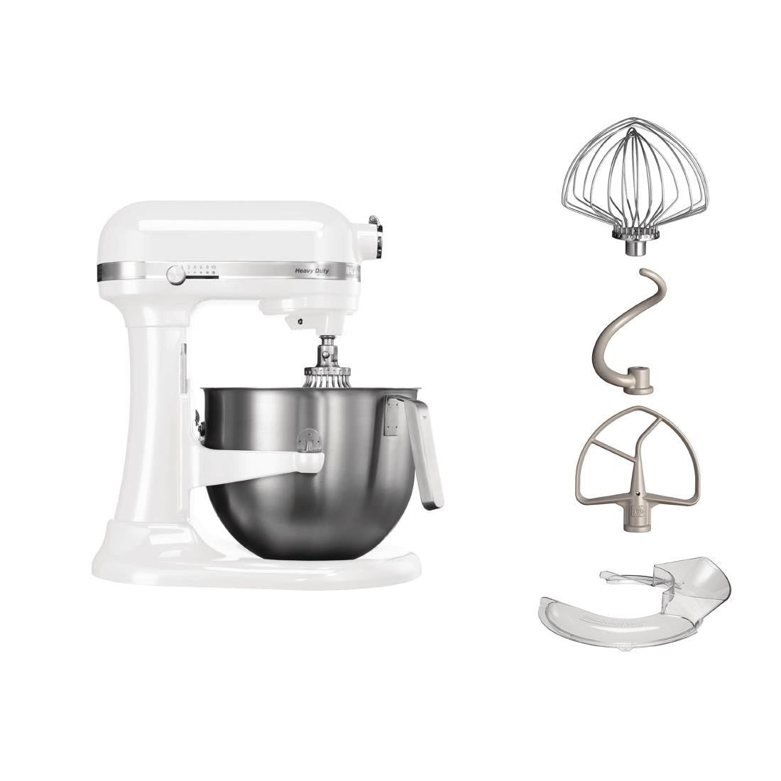 KitchenAid Heavy Duty Stand Mixer 5KSM7591XBWH CA986