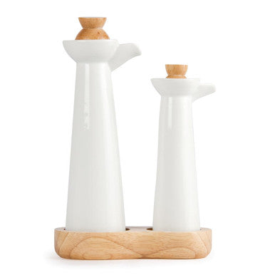 Olympia Whiteware Vinegar and Oil Set CB705