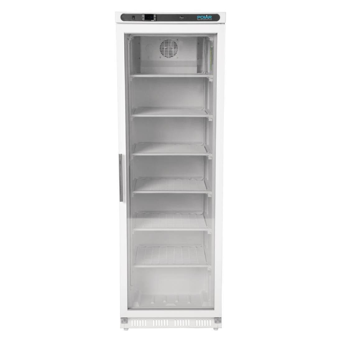 Polar C-Series Glass Door Display Freezer 365Ltr White CB921