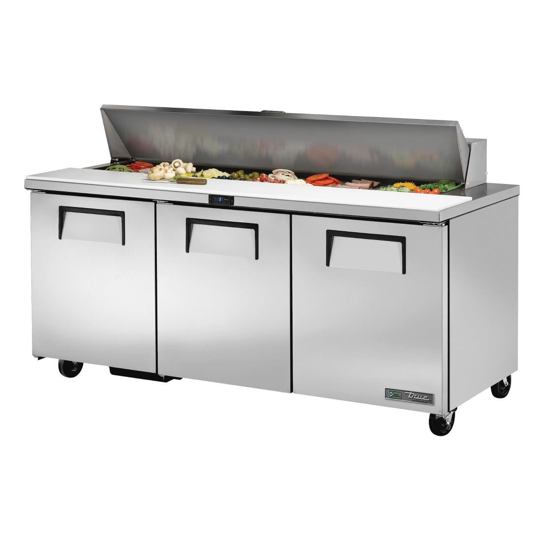 True Salad Prep Counter 3 Door 538Ltr TSSU-72-18 CC236