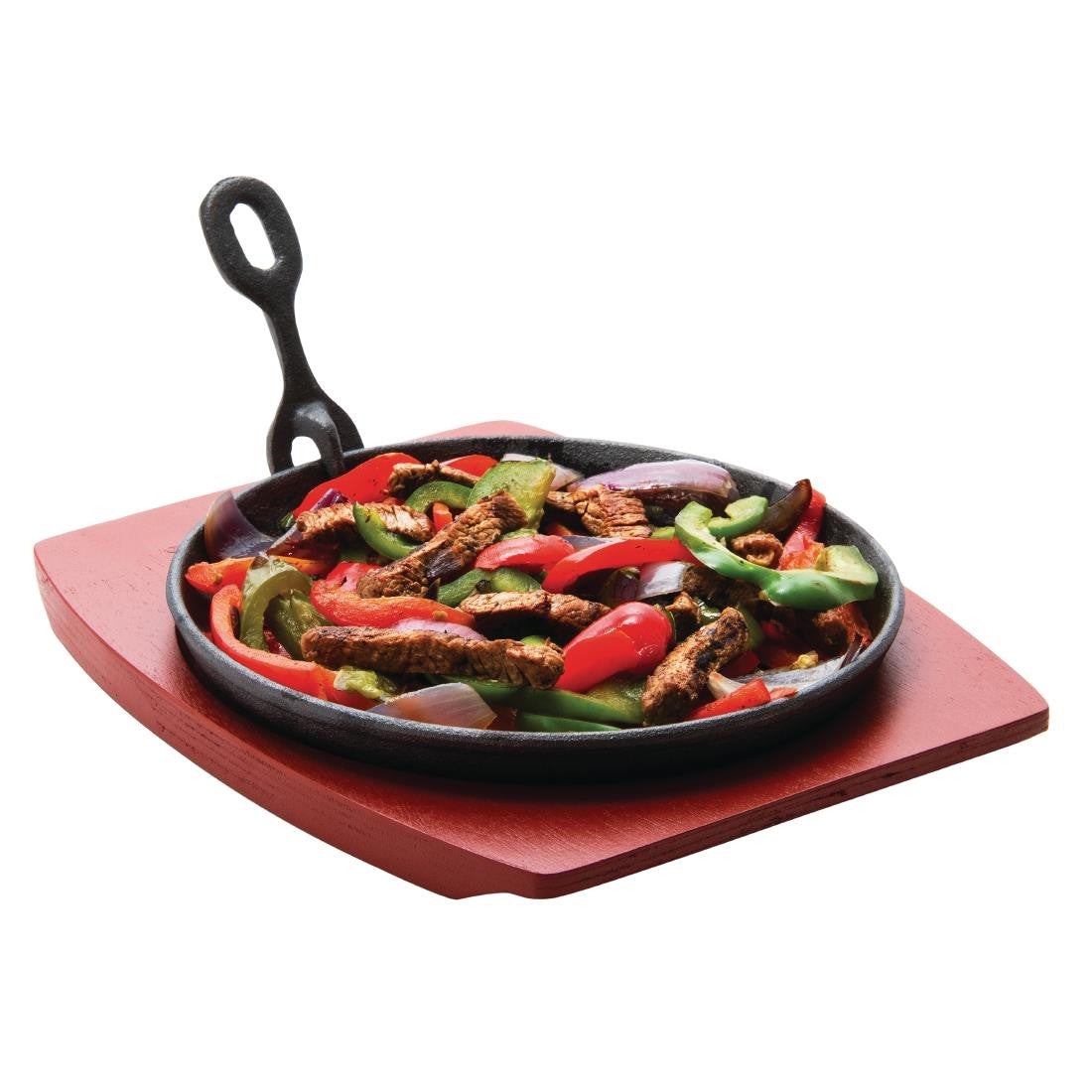 Olympia Round Cast Iron Sizzle Platter GJ556