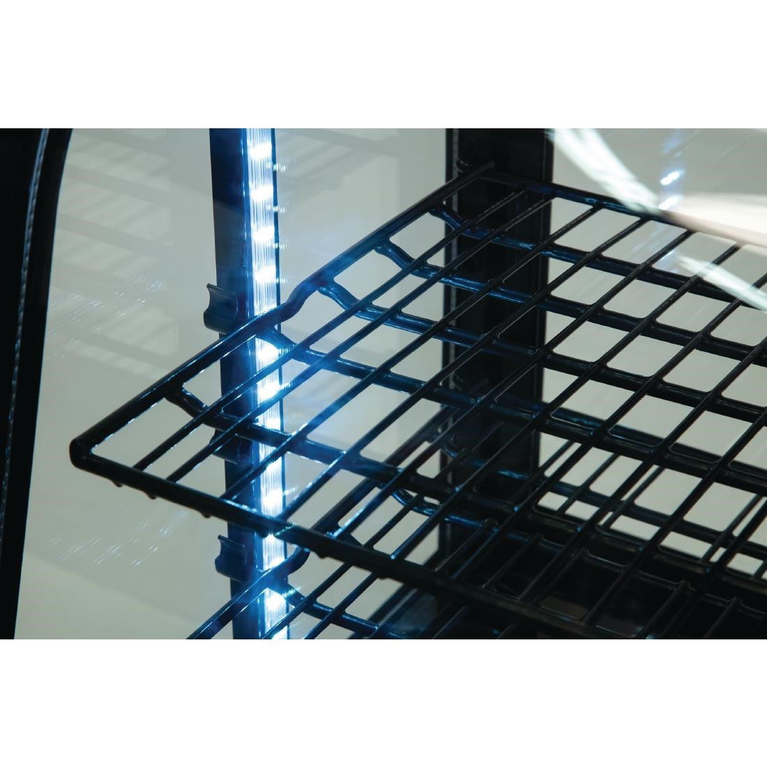 Polar C-Series Countertop Food Display Fridge 100Ltr Black CC611