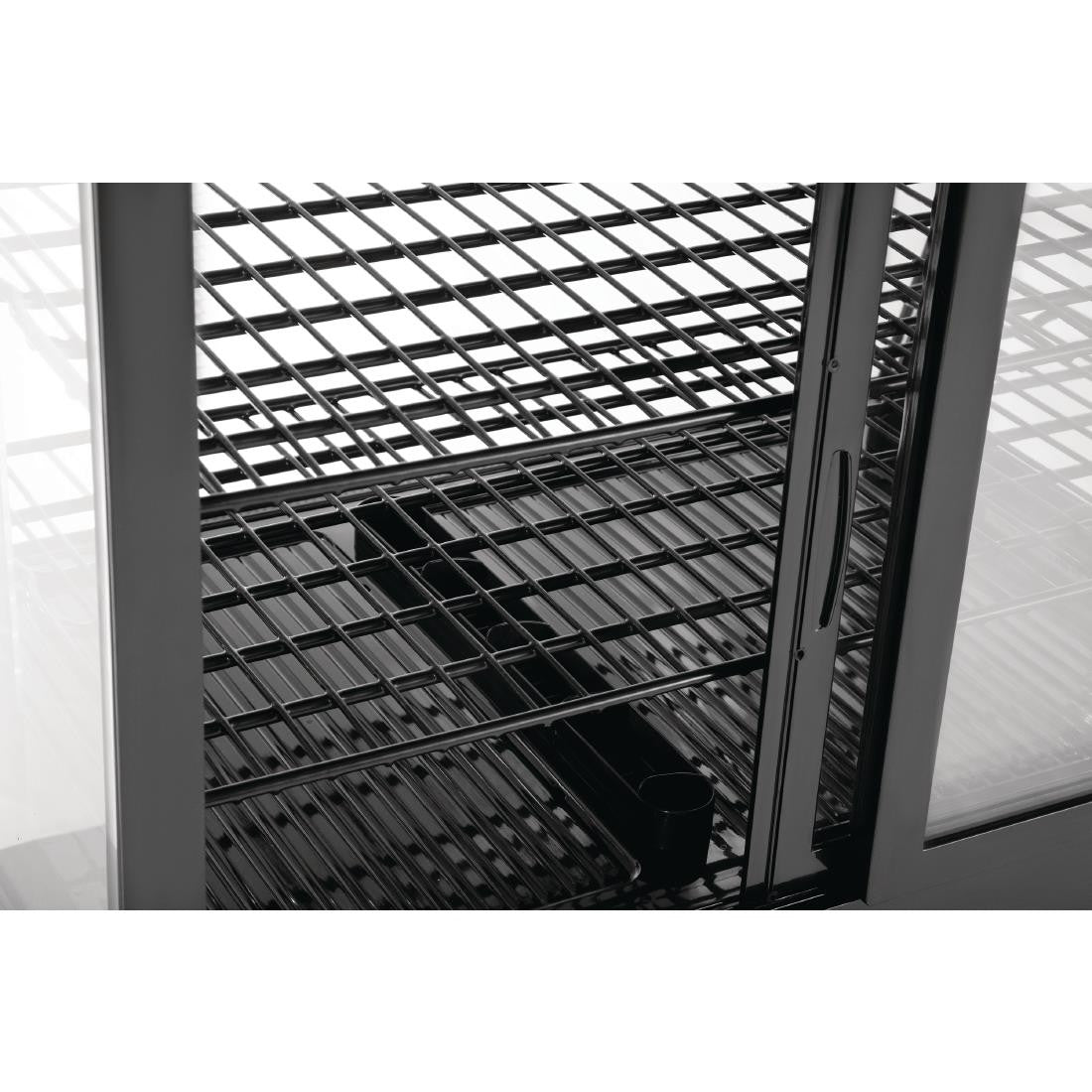 Polar C-Series Countertop Food Display Fridge 100Ltr Black CC611