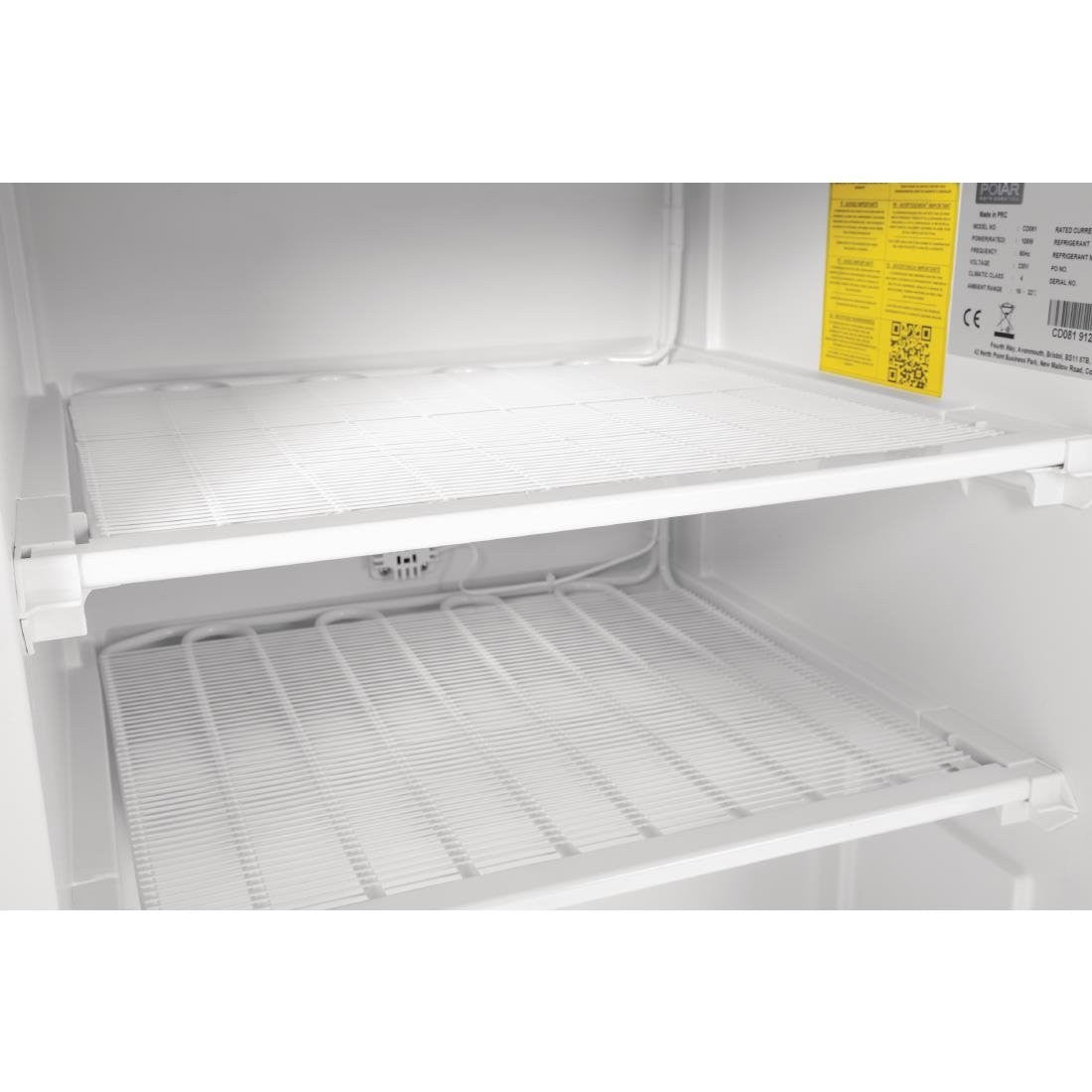 Polar C-Series Under Counter Freezer White 140Ltr CD611