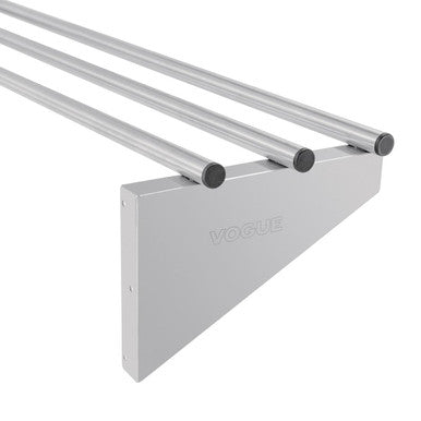 Vogue Stainless Steel Wall Shelf 1200mm CD551