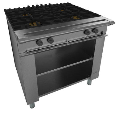 Falcon Chieftain 4 Burner Boiling Table on Legs LPG G1026X CE386-P