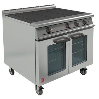 Falcon Dominator Plus Electric Oven Range on Castors E3101 OTC 3HP CF852