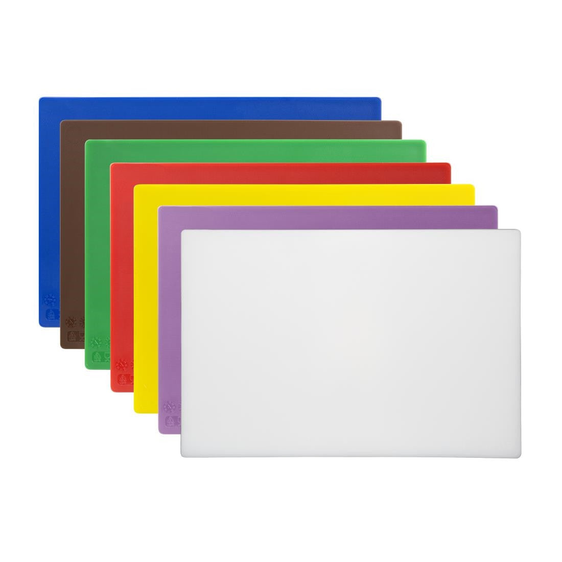 Hygiplas Low Density Chopping Boards (Set of 7) CH042