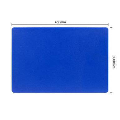 Hygiplas Low Density Chopping Boards Set with Rack (Set of 7 - 20mm High) CH044