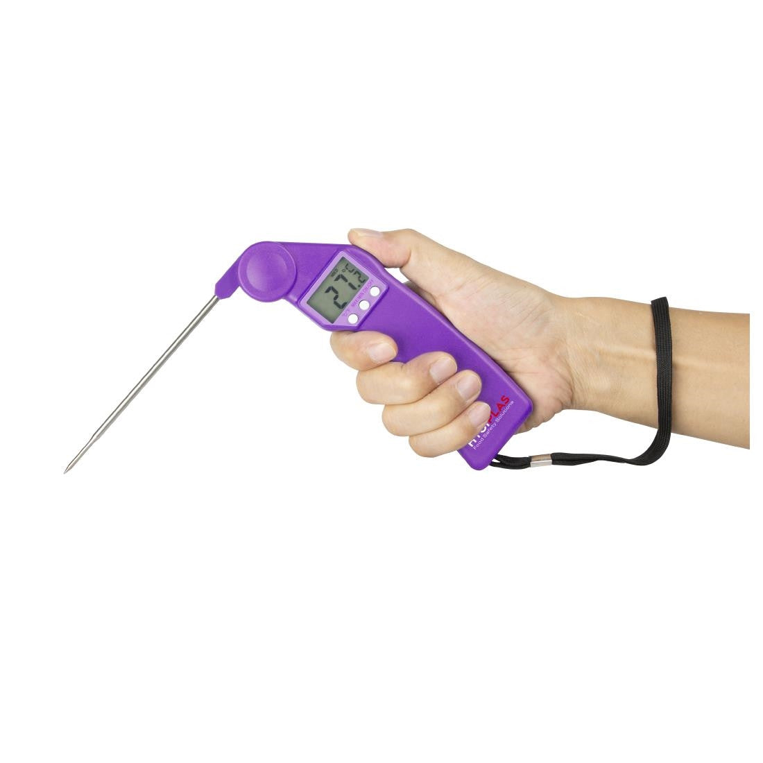 Hygiplas Easytemp Colour Coded Purple Thermometer CH739