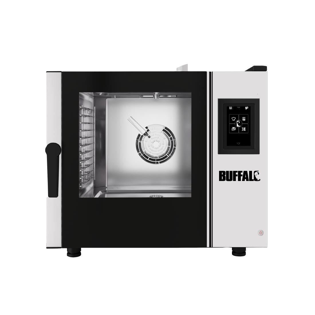Buffalo Smart Touchscreen Compact Combi Oven 6 x GN 1/1 CK110