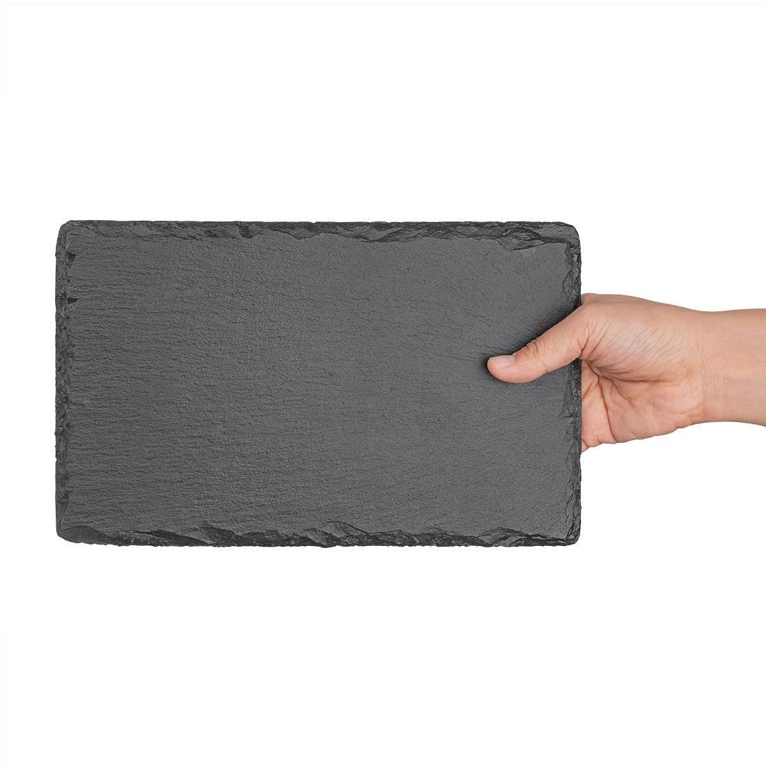 Olympia Natural Slate Boards GN 1/4 (Pack of 2) CK407