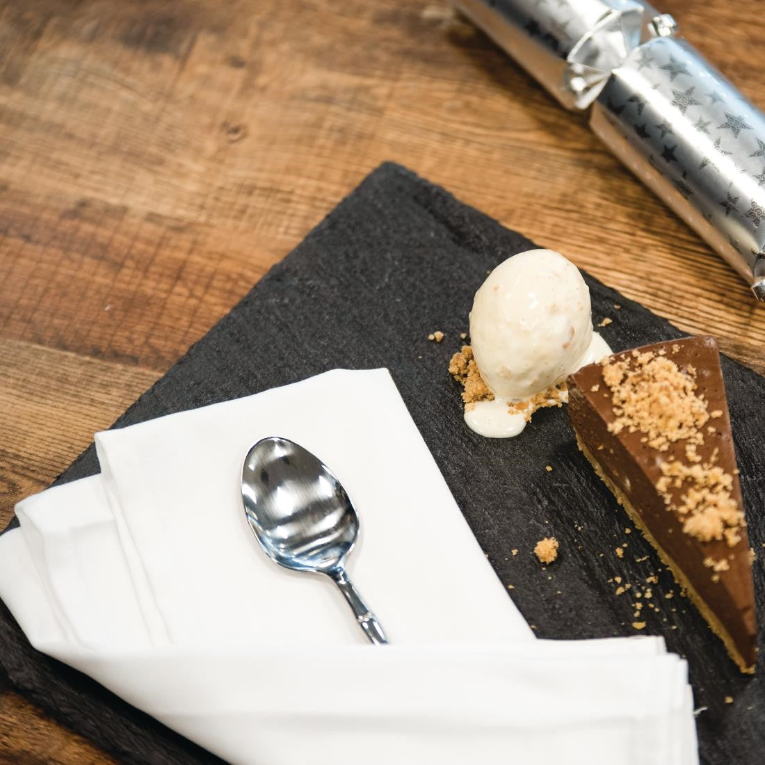 Olympia Natural Slate Boards GN 1/4 (Pack of 2) CK407