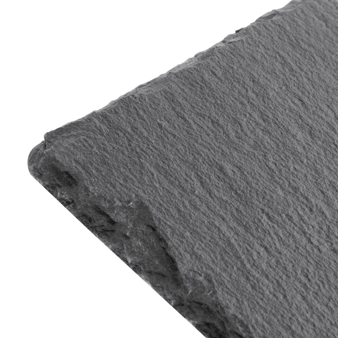 Olympia Natural Slate Rectangular Display Trays 300mm (Pack of 4) CK408