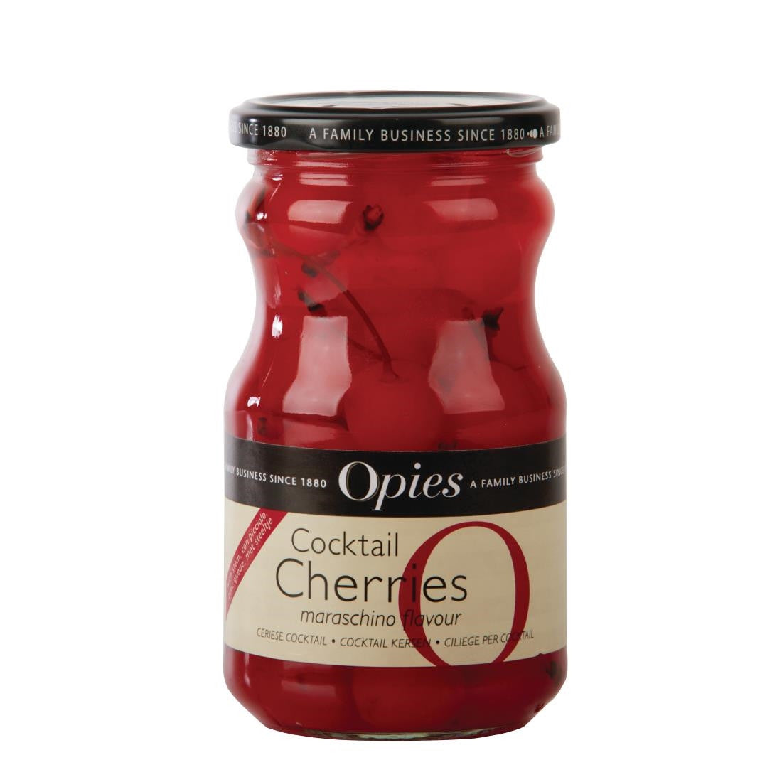 Opies Cocktail Cherries Maraschino Flavour 500g CK780