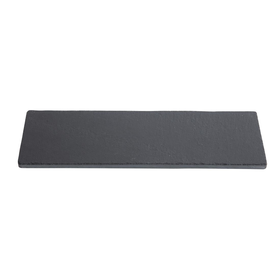 Olympia Smooth Edged Slate Platters 280 x 100mm (Pack of 2) CM062