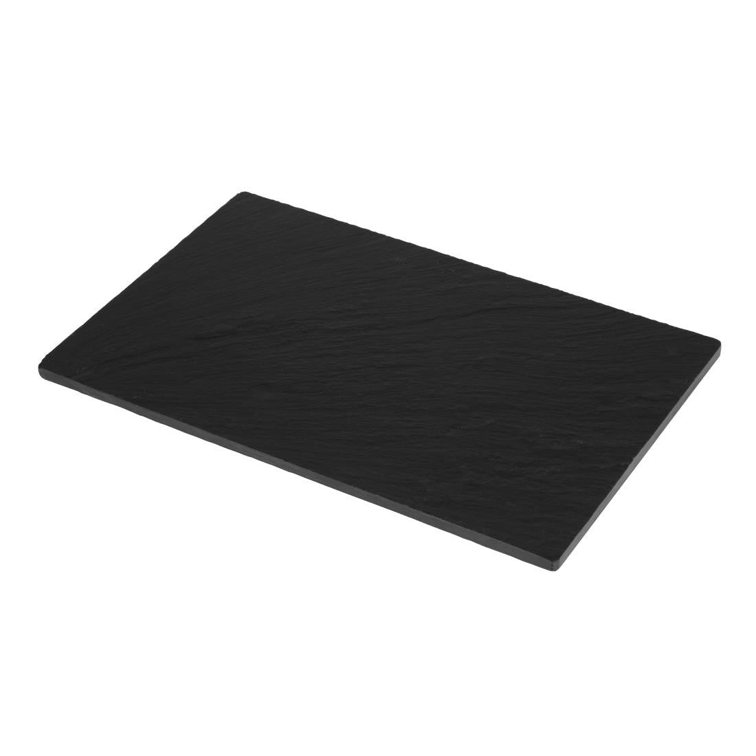 Olympia Smooth Edged Slate Platters 280 x 180mm (Pack of 2) CM063