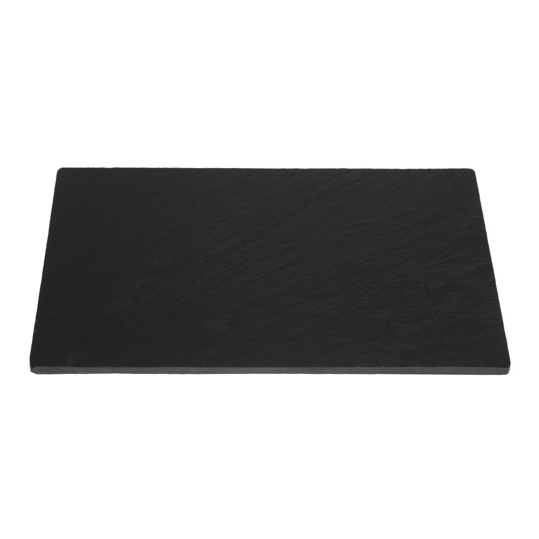 Olympia Smooth Edged Slate Platters 280 x 180mm (Pack of 2) CM063