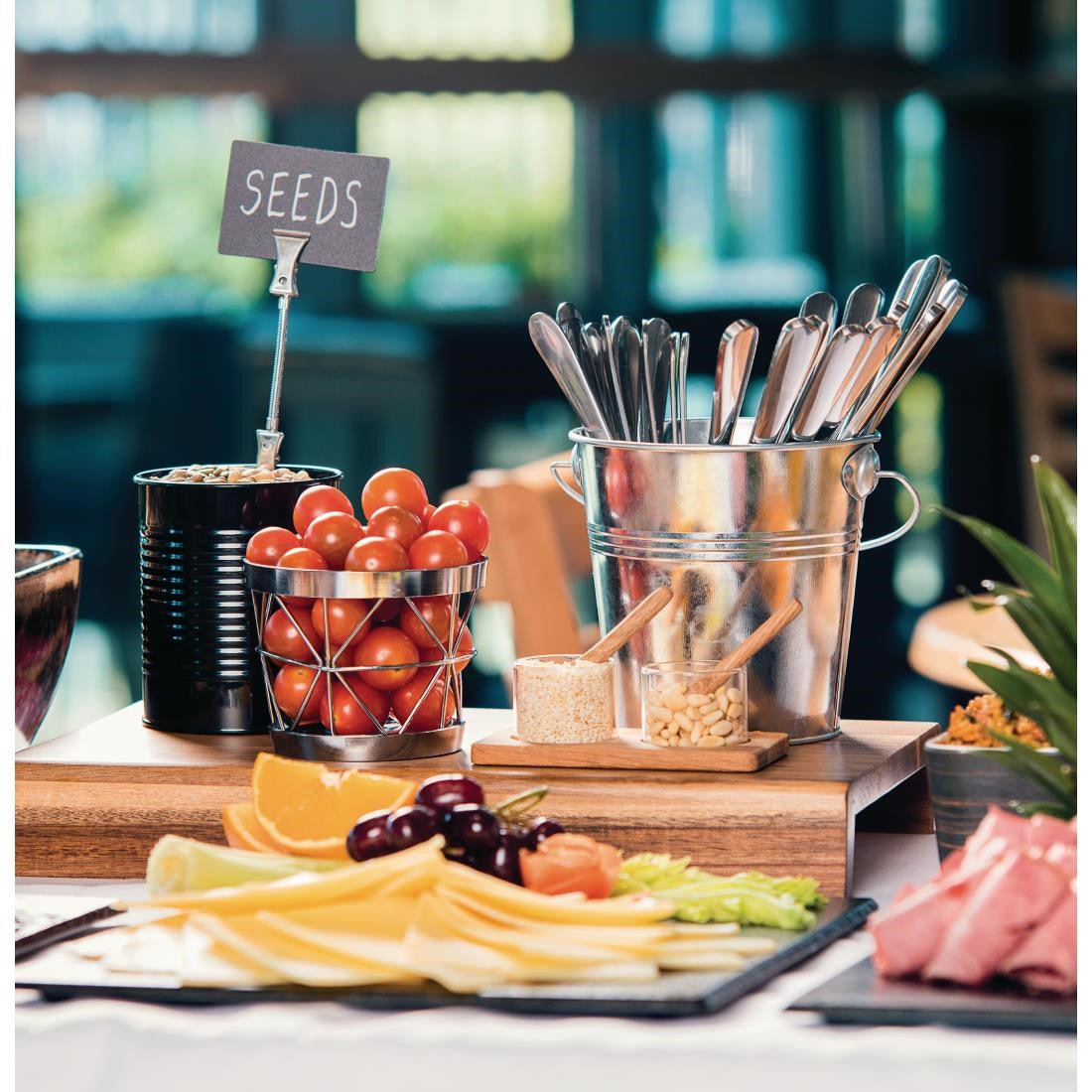 Olympia Acacia Wood Riser Set (Pack of 3) CP697