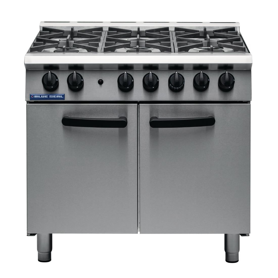 Blue Seal 6 Burner Oven Range Medium Duty Natural Gas G750 6 CM603-N