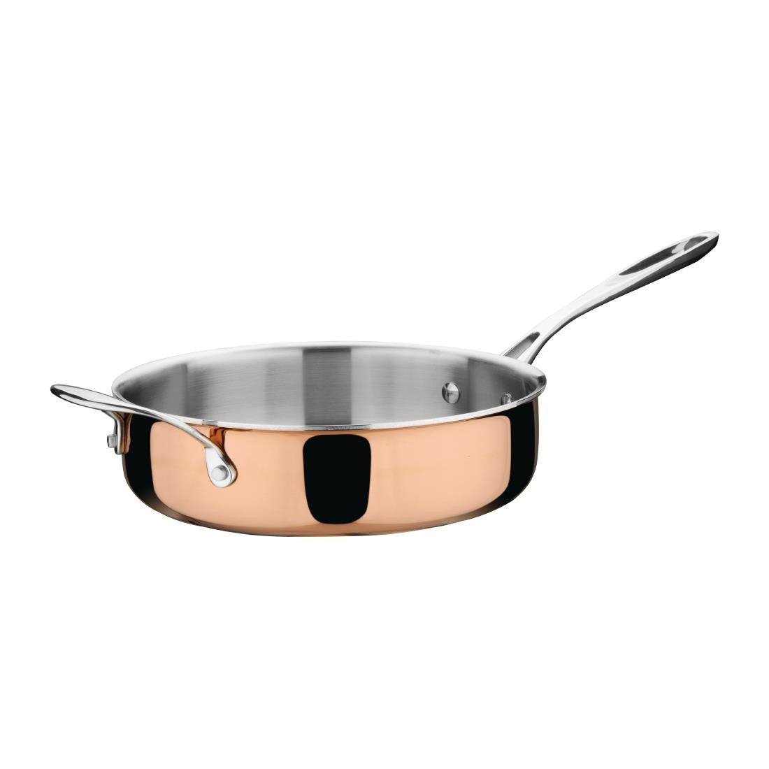 Vogue Tri Wall Copper Sauté Pan 240mm CM676