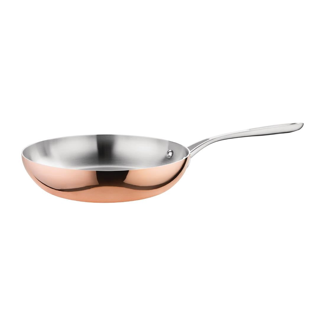 Vogue Tri Wall Copper Frying Pan 240mm CM679