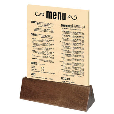 Olympia Acacia Menu Holder (Pack of 10) CM921