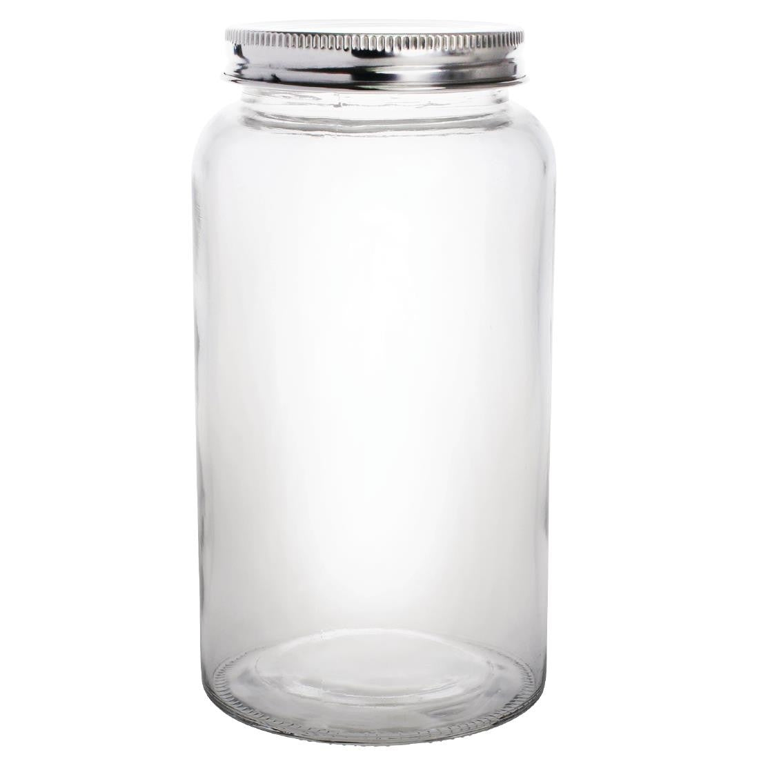 Vogue Glass Screw Top Preserving Jar 800ml (Pack of 6) CP084