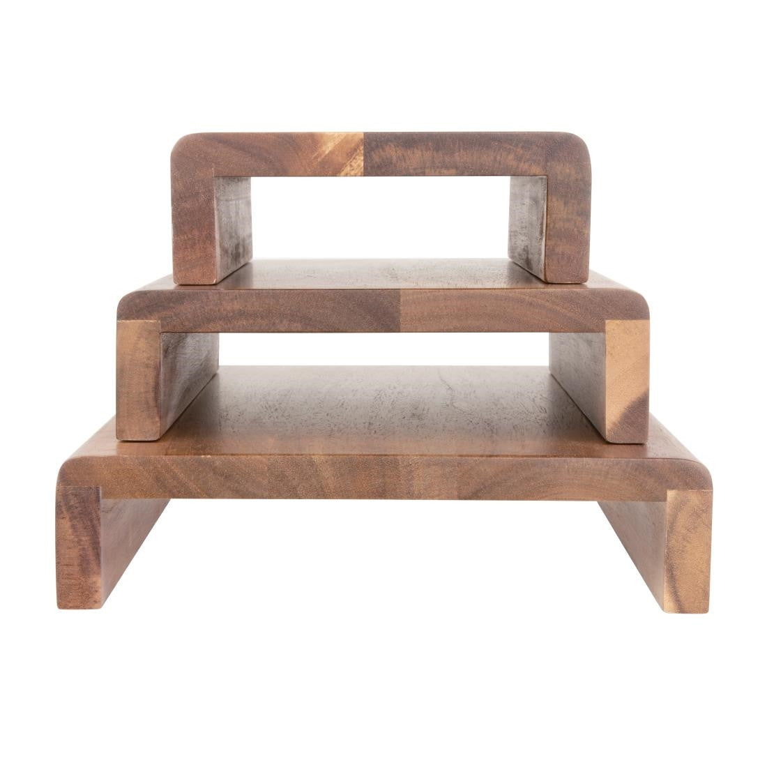 Olympia Acacia Wood Riser Set (Pack of 3) CP697