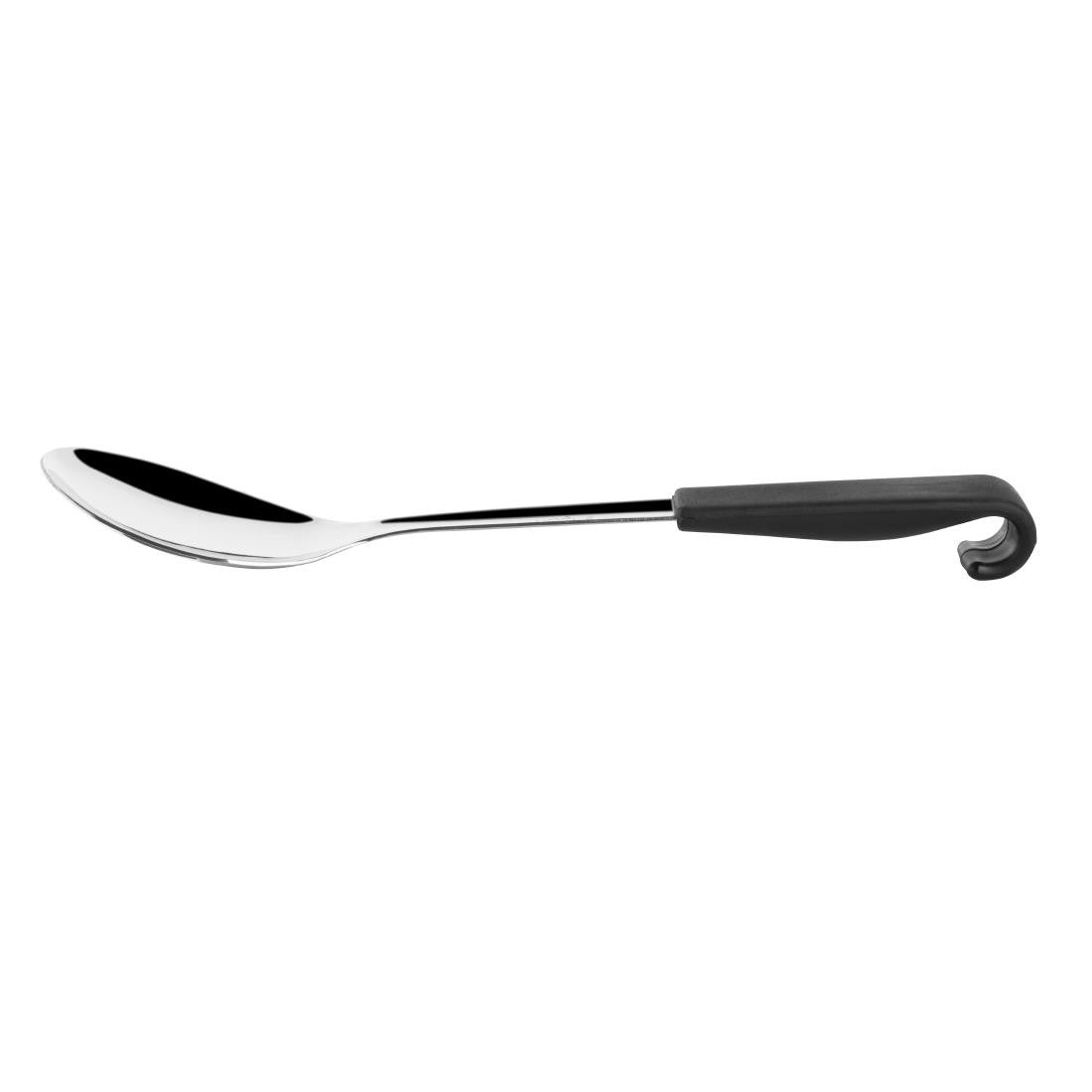 Vogue Black Handled Serving Spoon 340mm CS910