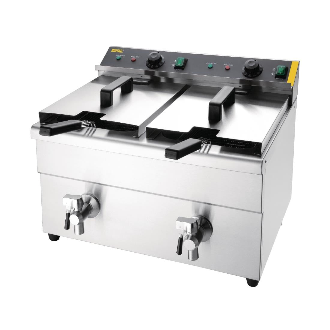 Buffalo Twin Tank Induction Fryer 2x3kW CT012