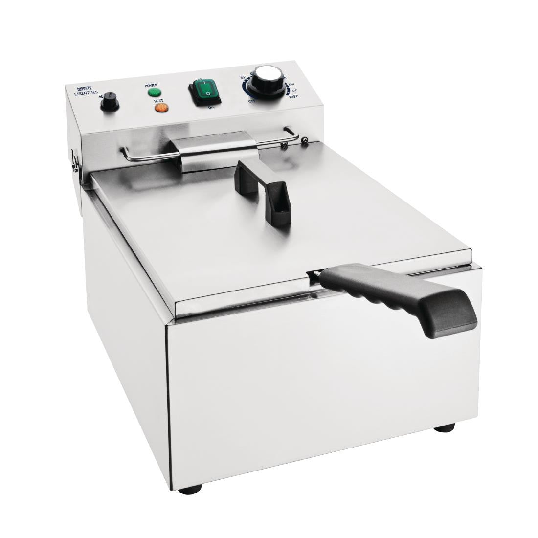 Nisbets Essentials Single Tank Electric Fryer CT956
