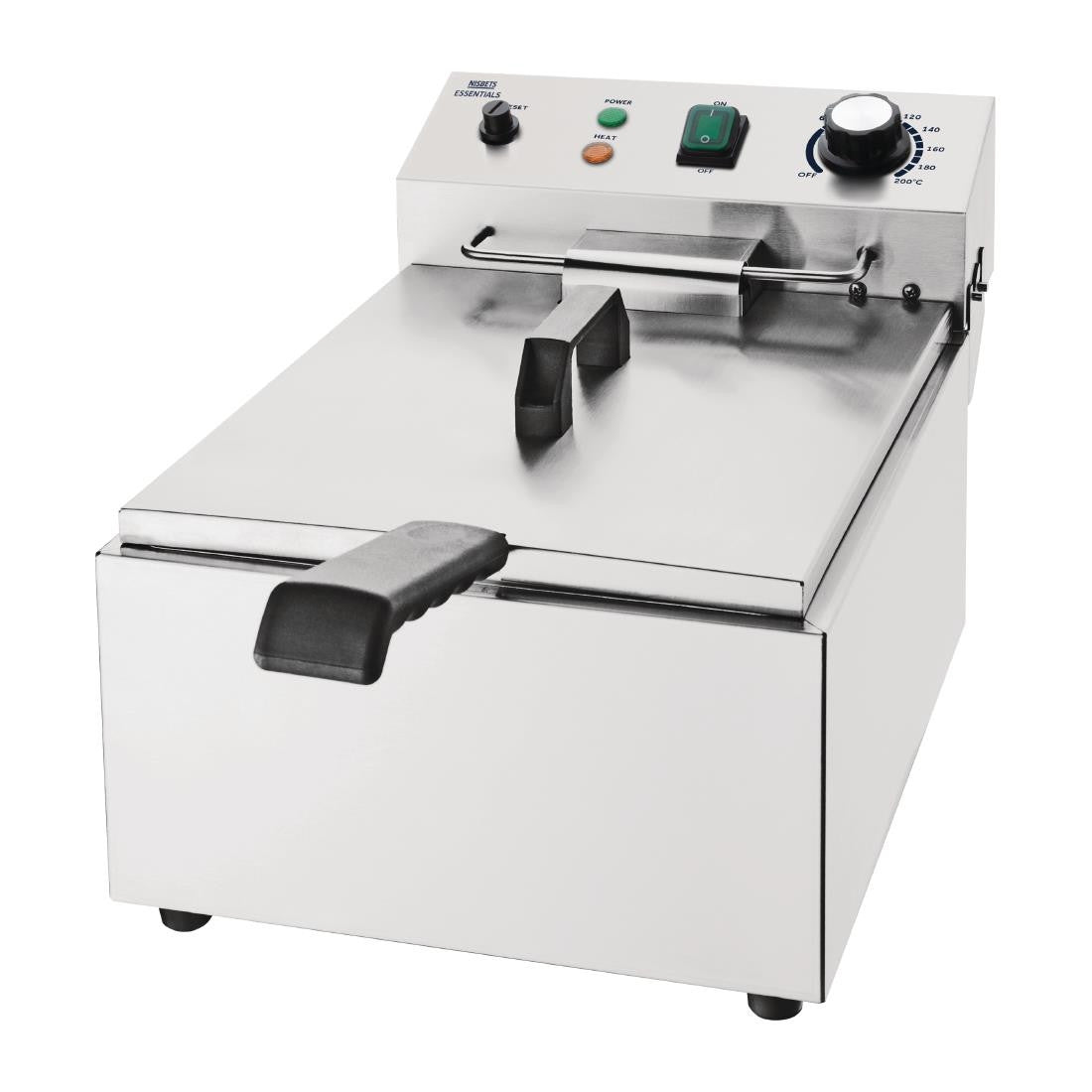 Nisbets Essentials Single Tank Electric Fryer CT956