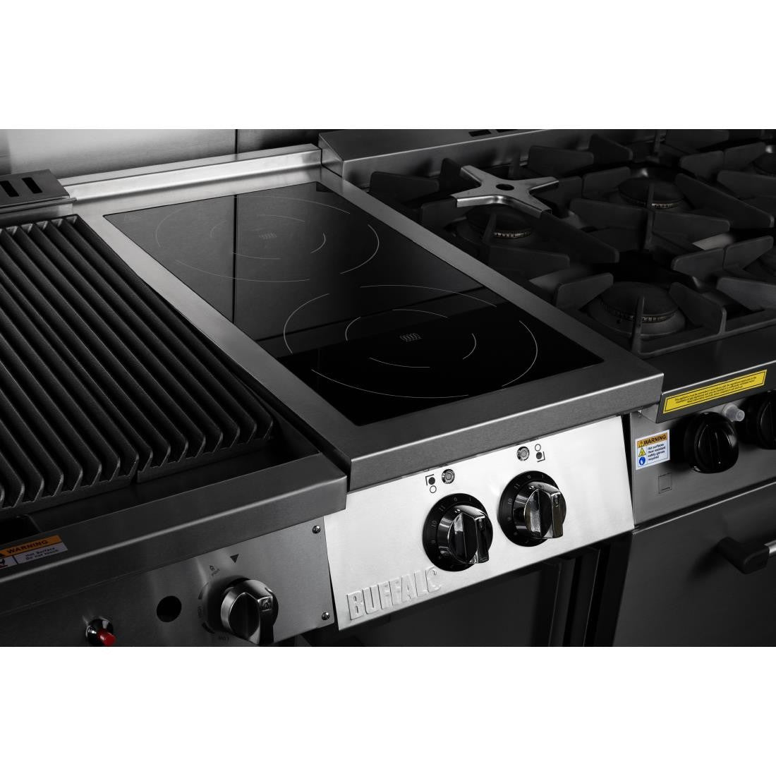 Buffalo Freestanding 2 Zone Induction Hob CU487