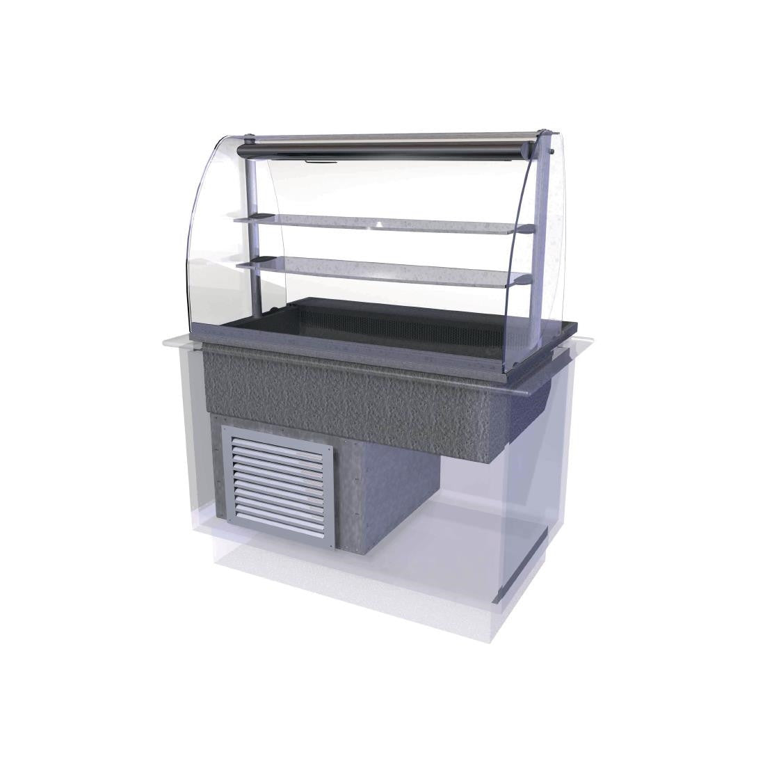 Designline Drop In Cold Multi Level Deli Assisted Service 1525mm CW610