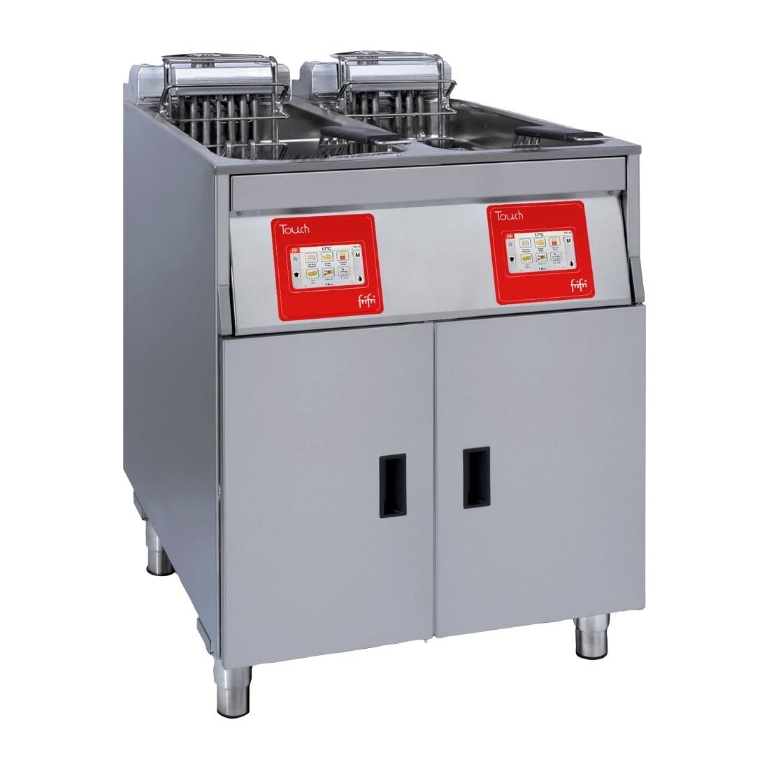 FriFri Touch 622 Electric Free Standing Twin Tank Filtration Fryer TL622H32G0 CX898