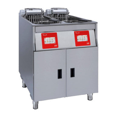 FriFri Touch 622 Electric Free Standing Twin Tank Filtration Fryer TL622H32G0 CX898
