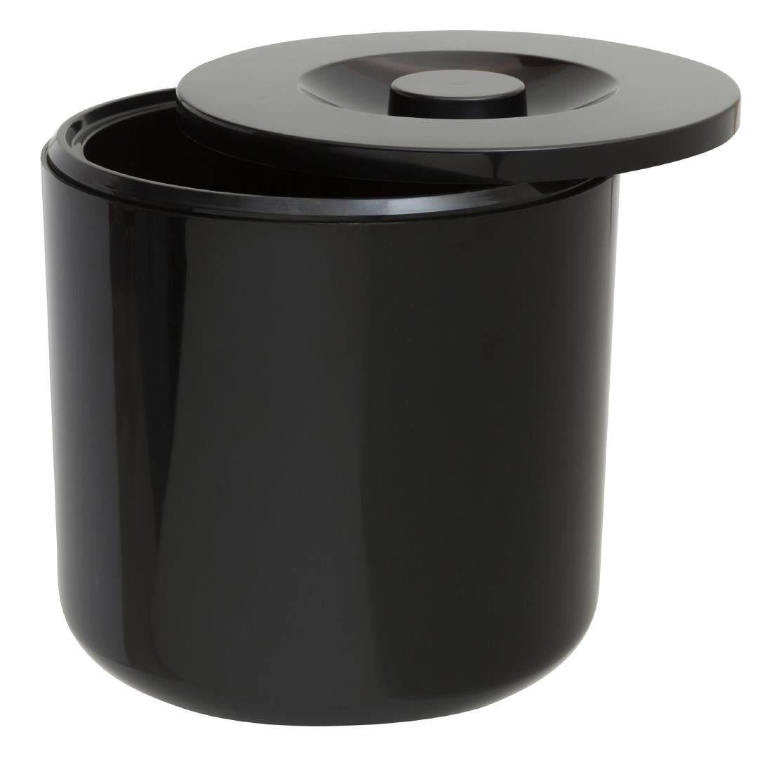 Beaumont Insulated Round Ice Bucket Black CZ455