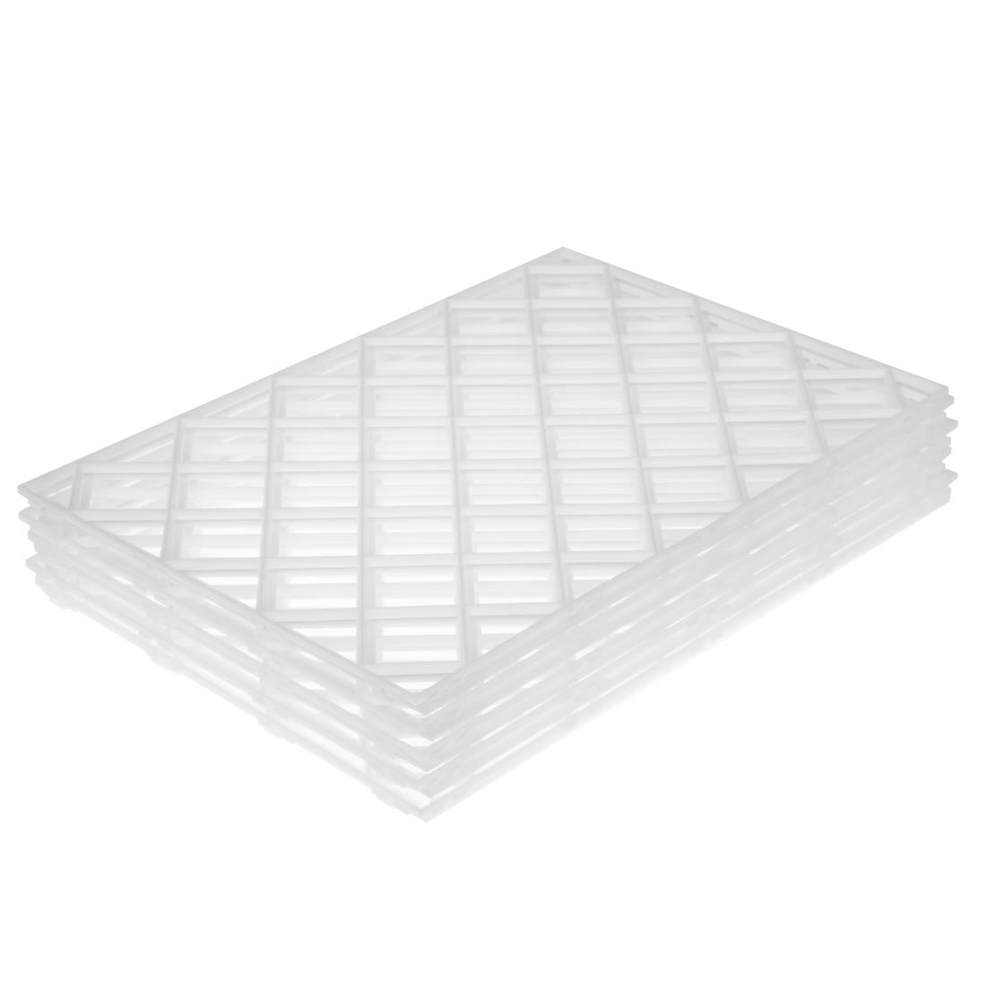 Beaumont Glass Mats (Pack of 10) D824