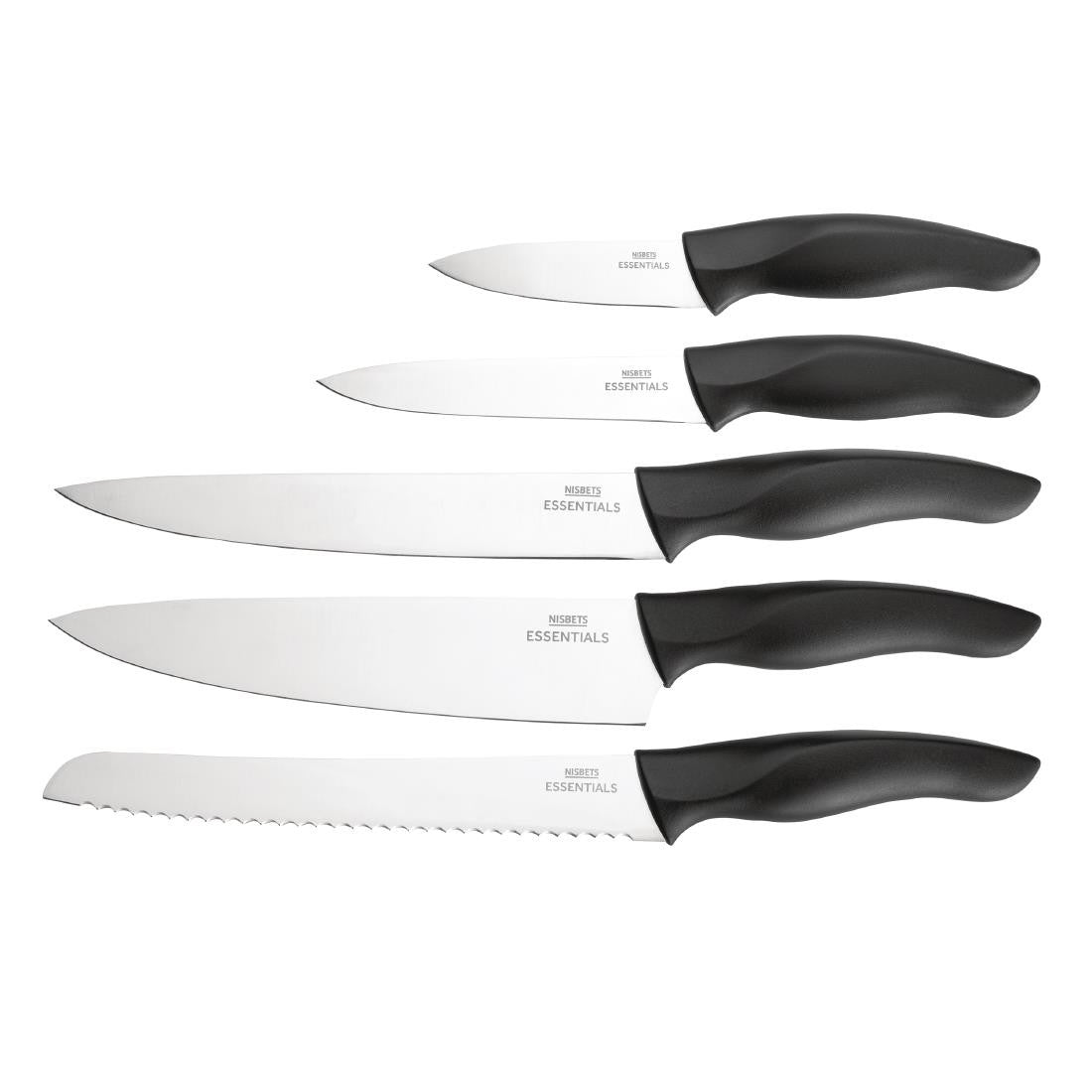 Nisbets Essentials Knife Block and Knives Set DA083