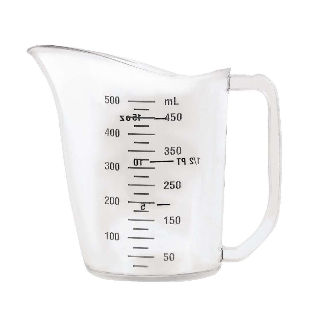 Vogue Polycarbonate Measuring Jug 500ml DB450