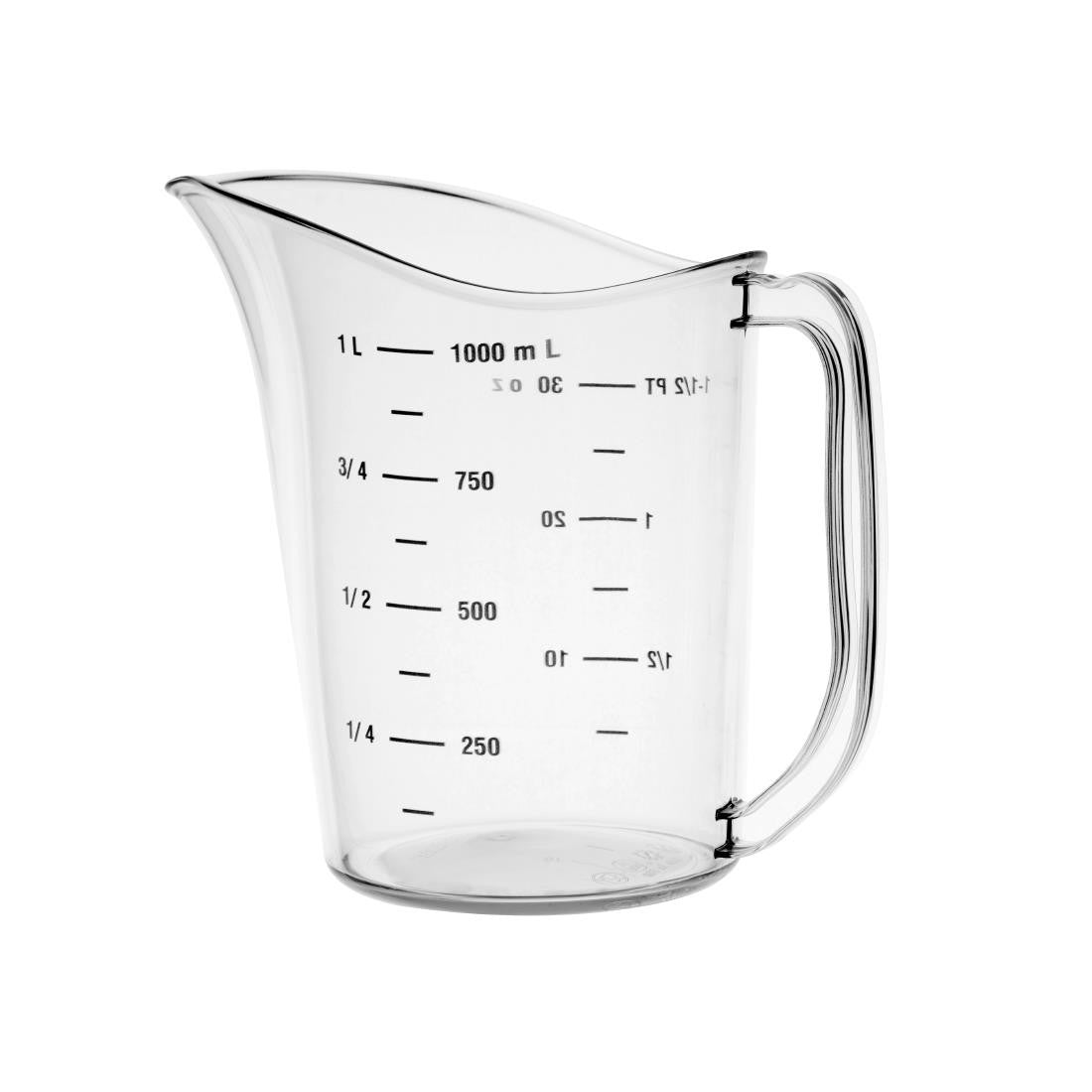 Vogue Polycarbonate Measuring Jug 1Ltr DB451