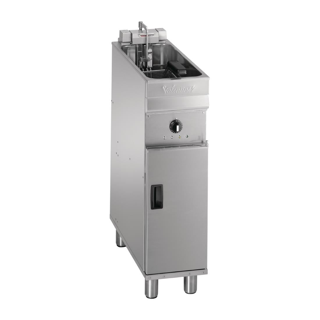 Valentine Single Tank Single Basket Free Standing Electric Filtration Fryer Evo 200P DB596