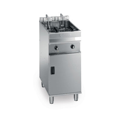 Valentine Single Tank Twin Basket Free Standing Electric Fryer Evo 400 DB594