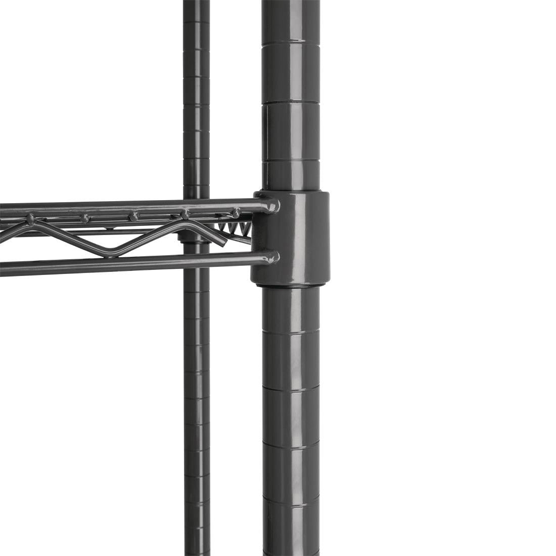 Nisbets Essentials 3 Tier Coated Shelving Unit 1820 x 915 x 457mm DC819